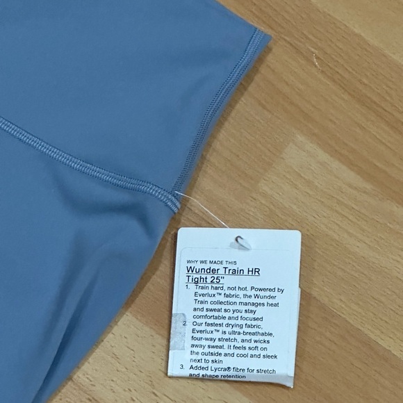 Brand New Lululemon Wunder Train HR Train HR Tight 25” - Picture 2 of 11